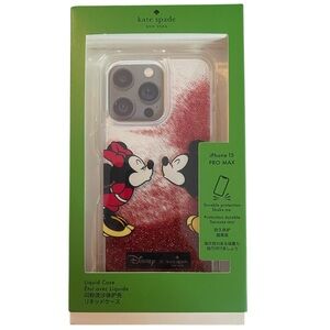 Kate Spade Disney iPhone 15 Pro Max Liquid Case - Red
